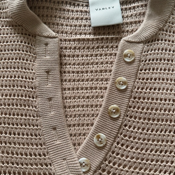 Varley Women's Cream Sweater - Picture 4 of 6